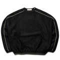 Fear Of God Essentials Suede Fleece Signature Modern Crewneck - Vintage Black