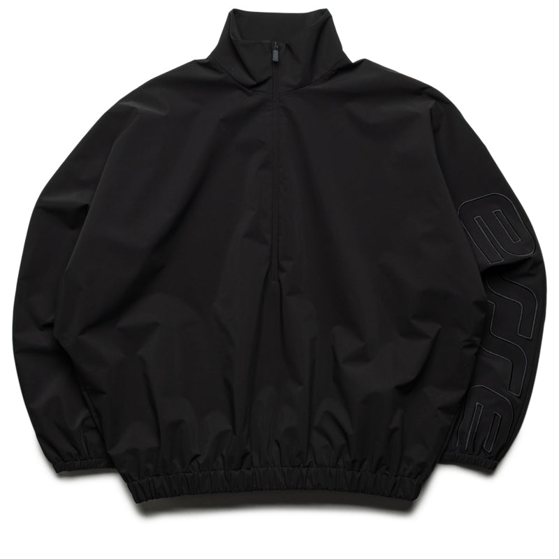 Fear Of God Essentials Active Trace 1/2 Zip Track Jacket - Vintage Black