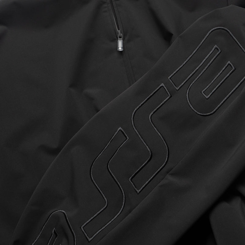 Fear Of God Essentials Active Trace 1/2 Zip Track Jacket - Vintage Black