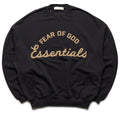 Fear Of God Essentials Training 90's Crewneck - Faded Black