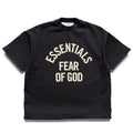 Kids Fear Of God Essentials Campus 90's S/S Tee - Faded Black