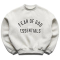 Kids Fear Of God Essentials Classic Crewneck - Oatmeal Heather/Light Heather