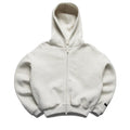 Kids Fear Of God Essentials Classic Full Zip Hoodie - Oatmeal Heather/Light Heather