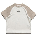 Kids Fear Of God Essentials Signature Baseball Tee - Oatmeal/Seal