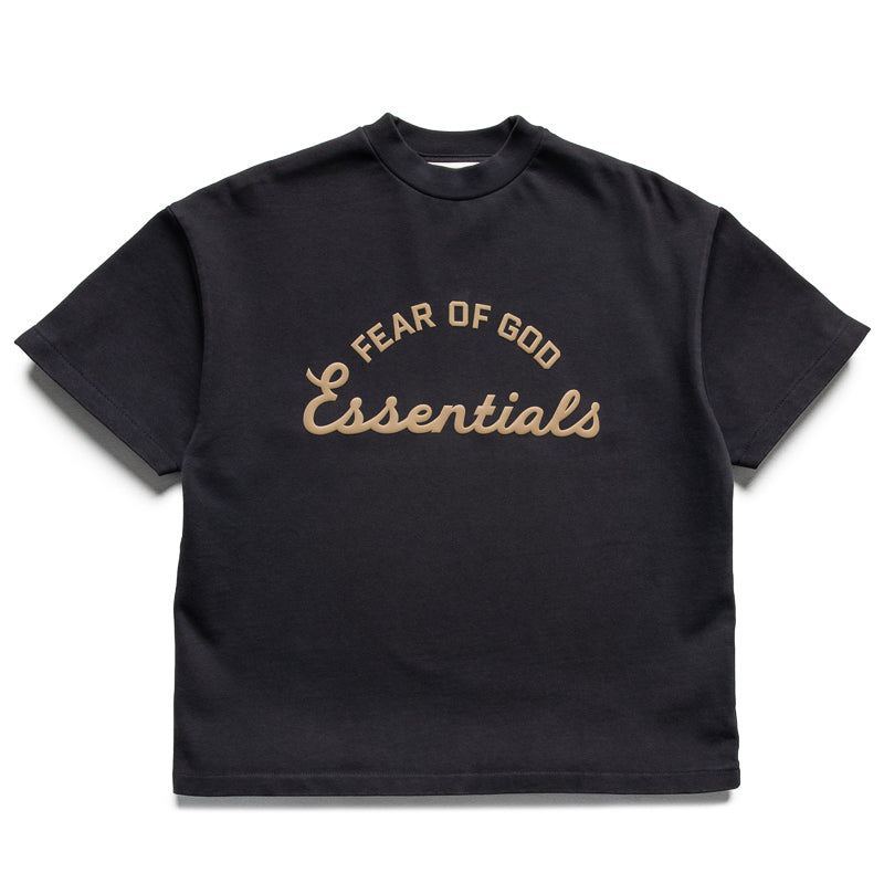 Kids Fear Of God Essentials Training 90's S/S Tee - Faded Black