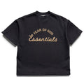 Kids Fear Of God Essentials Training 90's S/S Tee - Faded Black