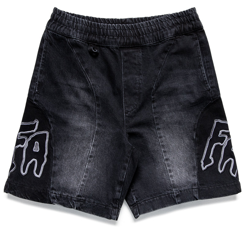 Fucking Awesome Moto Cotton Twill Shorts - Black
