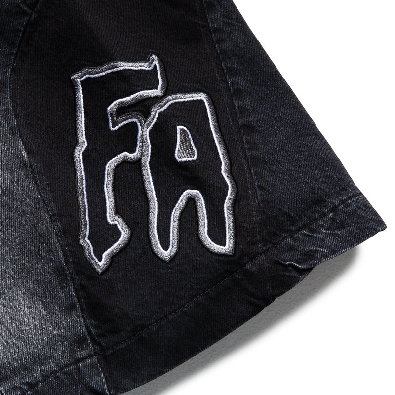 Fucking Awesome Moto Cotton Twill Shorts - Black