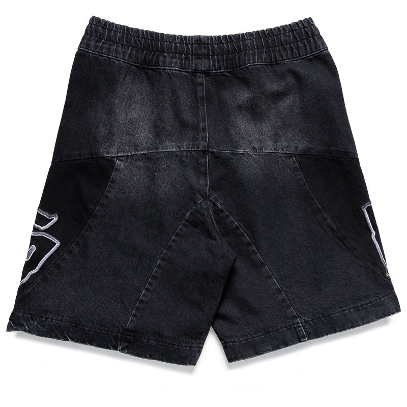 Fucking Awesome Moto Cotton Twill Shorts - Black