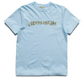 Fucking Awesome Plaid Photo Copy Tee - Light Blue