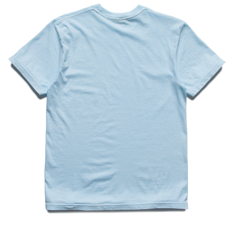 Fucking Awesome Plaid Photo Copy Tee - Light Blue