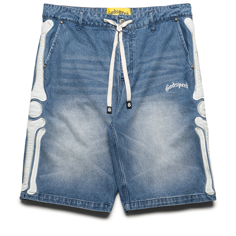 Godspeed New York Femur Denim Shorts - Blue