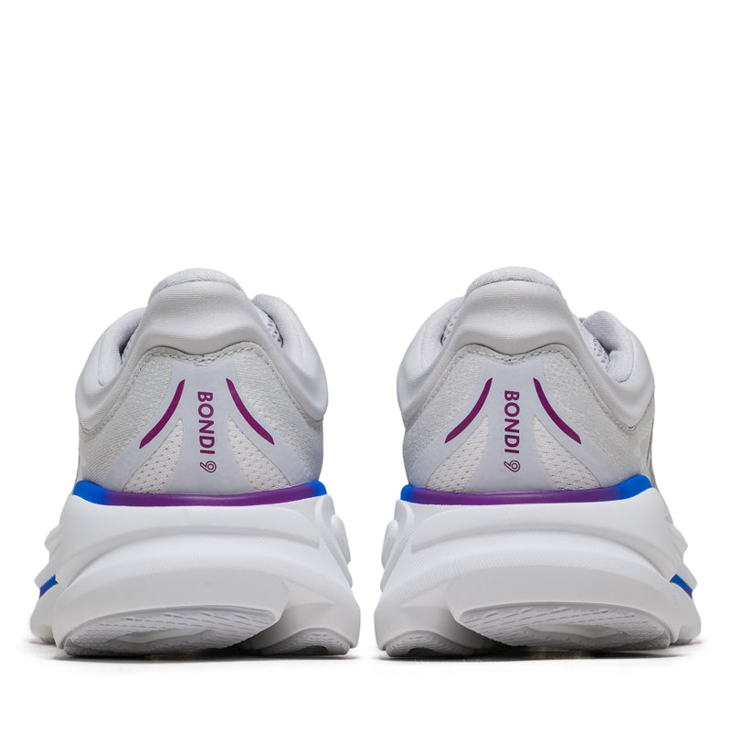 Women's Hoka Bondi 9 - Cosmic Grey/White