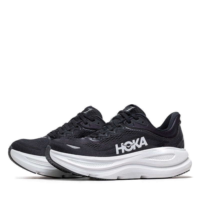 Women's Hoka Bondi 9 - Black/White