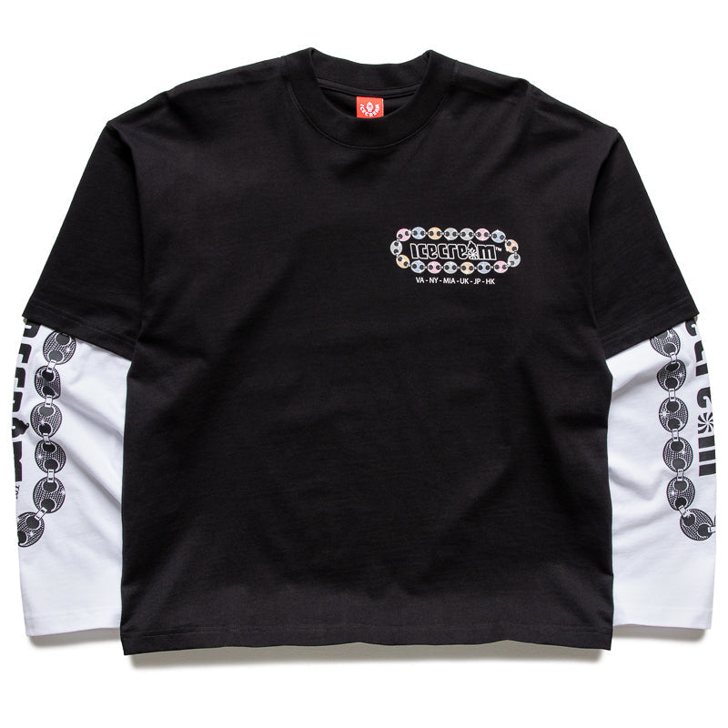 Ice Cream Jupiter L/S Tee - Black