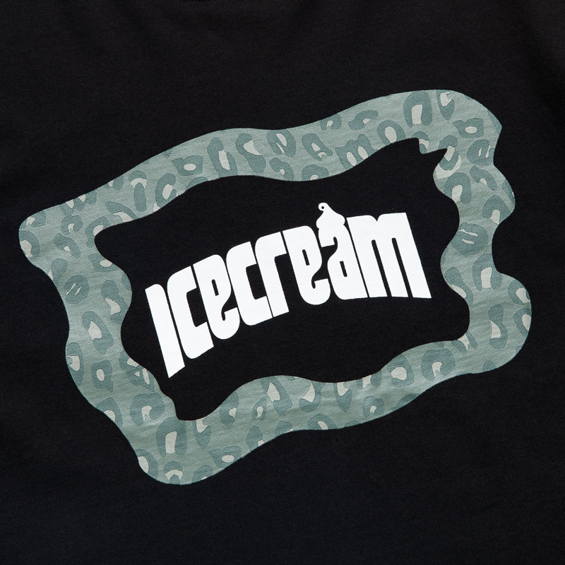 Ice Cream Leo Tee - Black