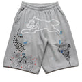 Ice Cream Milk Shake Terry Shorts - Heather Grey