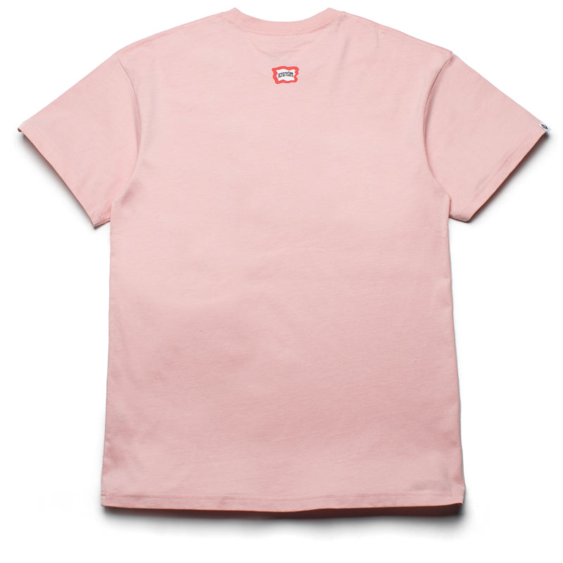 Ice Cream Flag Tee - Silver Pink