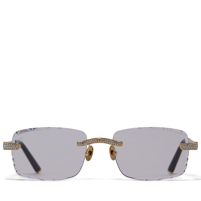 James Oro Iced Signature Gem Cut - Clear Tint/Gold