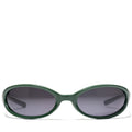 Jungles Face Slap Sunglasses - Green/Black