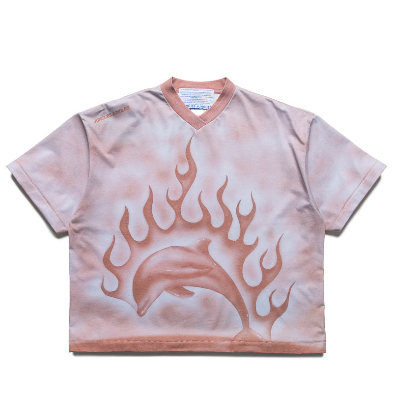 Jungles Flaming Dolphin Jersey - Pink