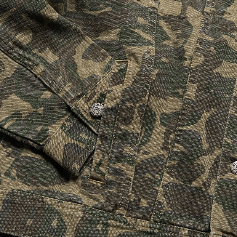 KidSuper Face Camo Jacket - Dark Green