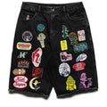 KidSuper Patches Denim Short - Black