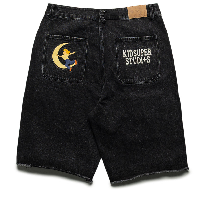 KidSuper Patches Denim Short - Black