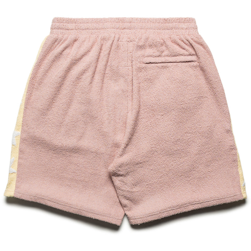 KidSuper Terrycloth Stars Shorts- Pastel Pink