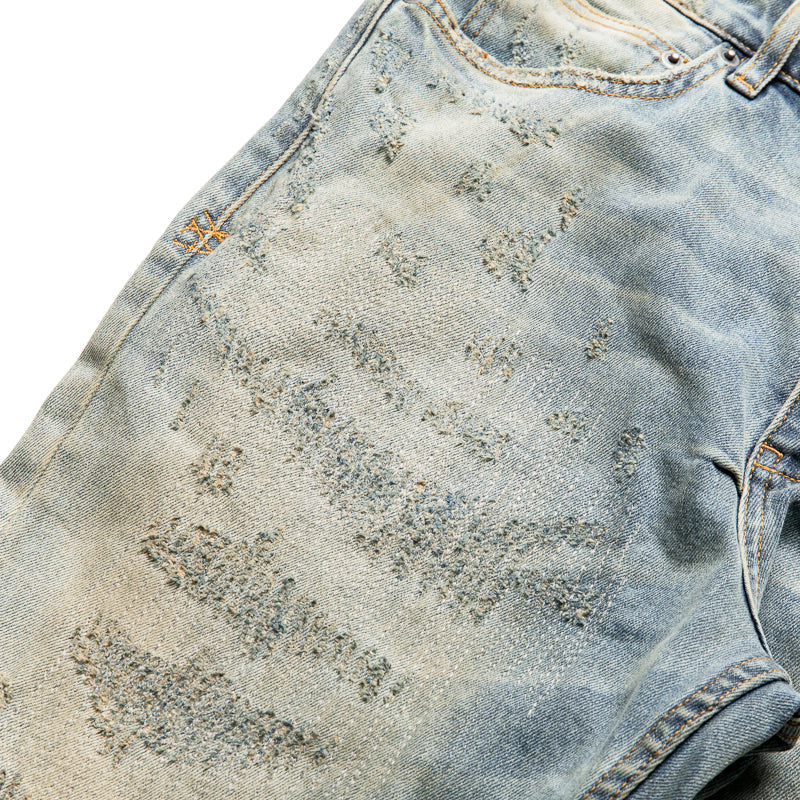 Ksubi Chitch Brooklyn Repair Denim Pant - Indigo