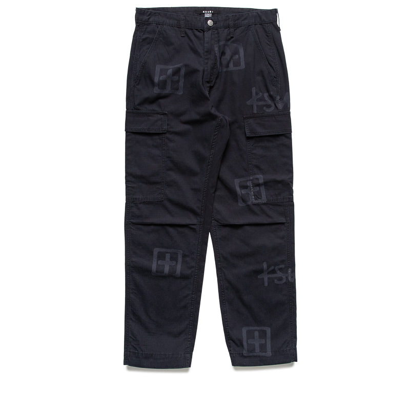 Ksubi Fugitive Kash Box Cargo Pants - Black