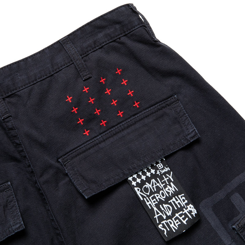 Ksubi Fugitive Kash Box Cargo Pants - Black