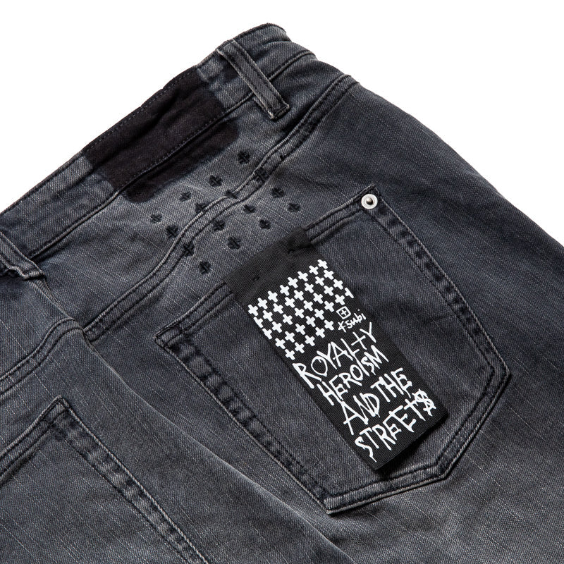 Ksubi Hazlow Powder Denim Pant - Grey