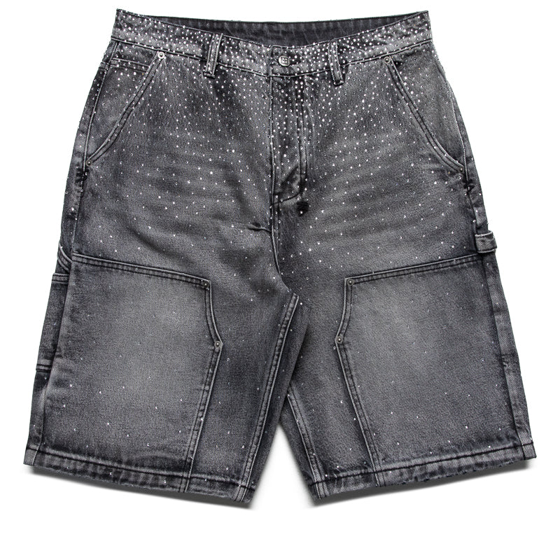 Ksubi Maxx Operator Denim Short - Konkrete Crystal