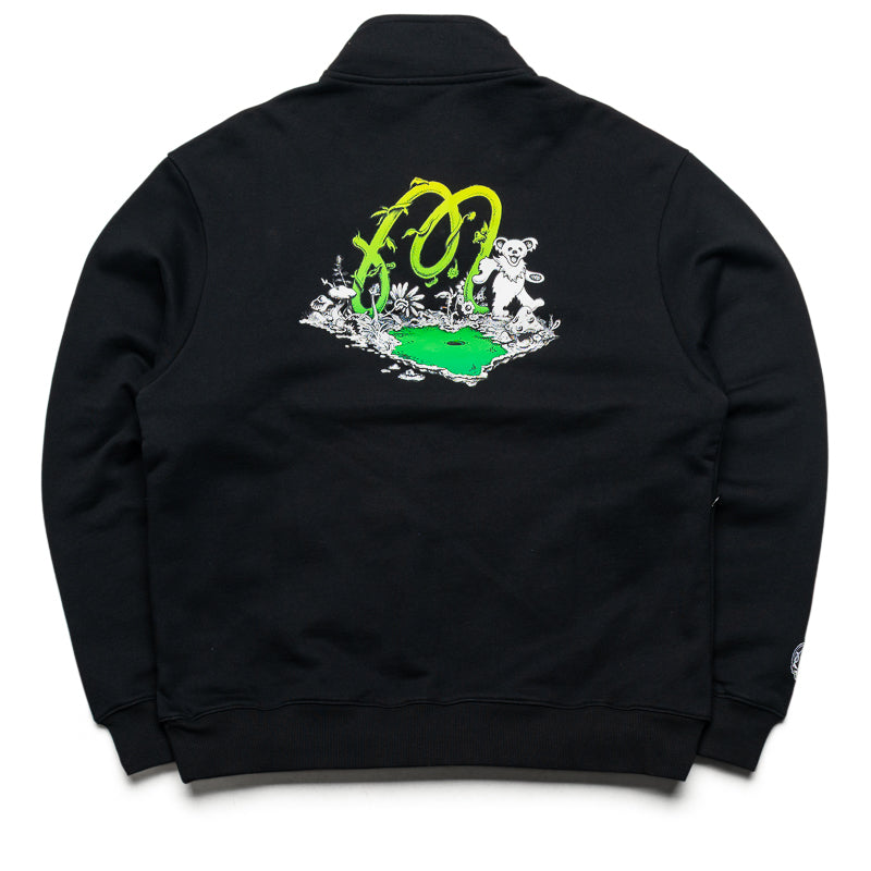 Malbon Golf x Grateful Dead Collegiate Sweatshirt - Black