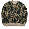 Malbon Golf Tour Divot Range Sweatshirt - Bark Camo