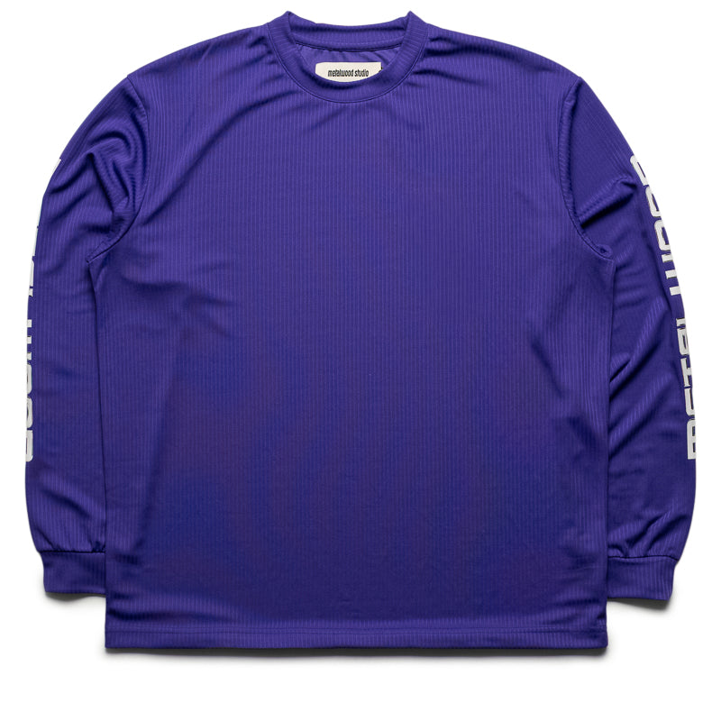 Metalwood Studio L/S Moto Tee - Purple
