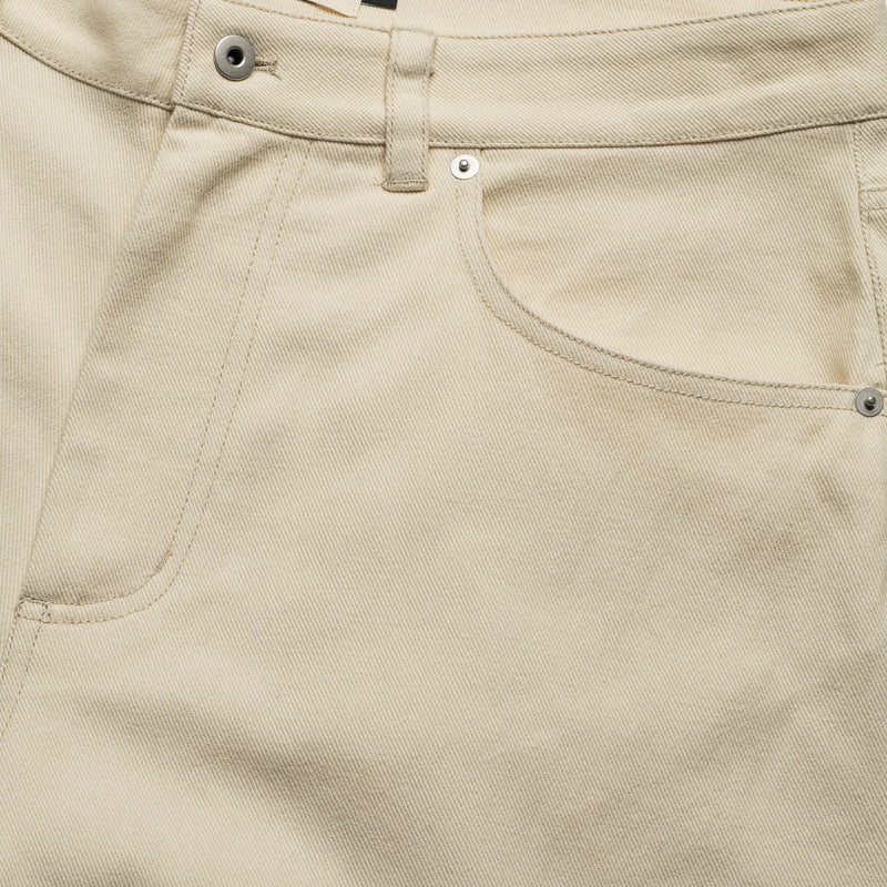 Metalwood Studio 5-Pocket Twill Pant - Natural