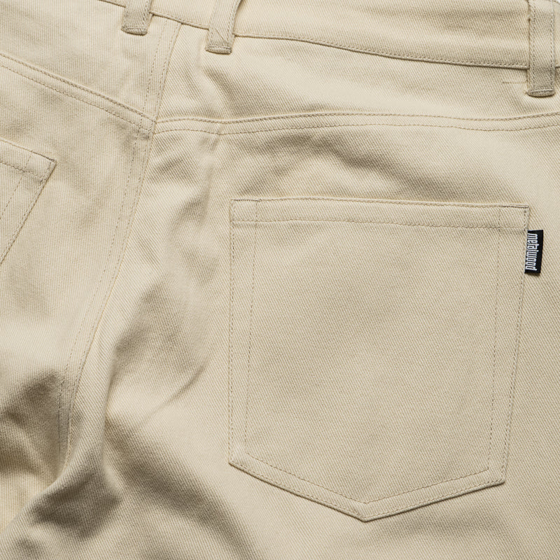 Metalwood Studio 5-Pocket Twill Pant - Natural
