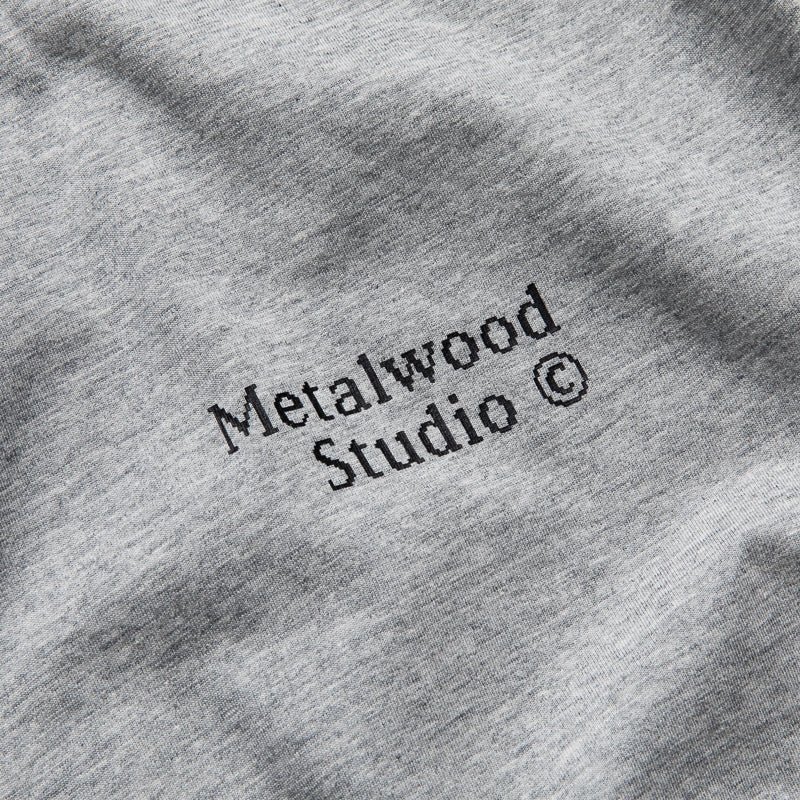 Metalwood Studio Captcha Tee - Heather Grey