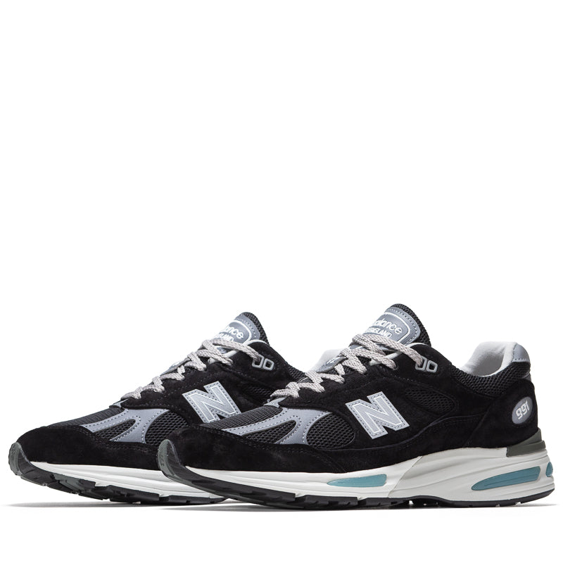 New Balance Made In UK 991v2 - Black/Smoked Pearl