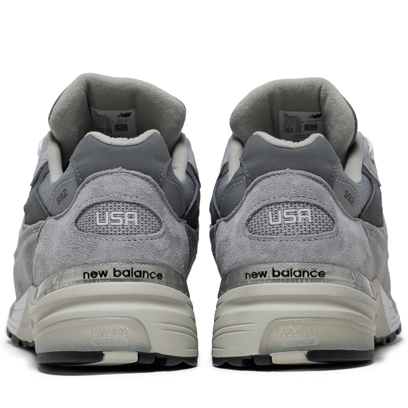 New Balance Made in USA 992 - Grey/Silver Metallic