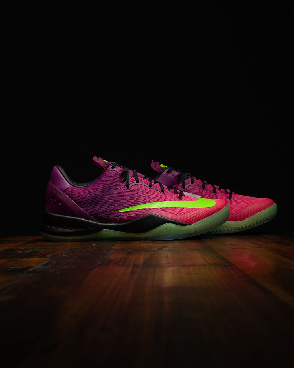 Nike Kobe 8 Protro 'Mambacurial' - Red Plum/Electric Green