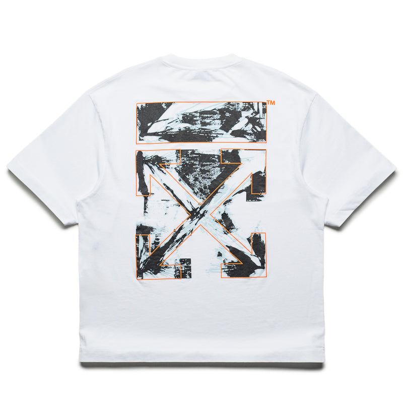 Off-White Rubbed Paint Arrows Skate Tee - White