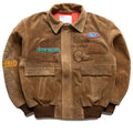 Paly Hollywood Sunset Blvd. Sponsored Suede Jacket - Tan
