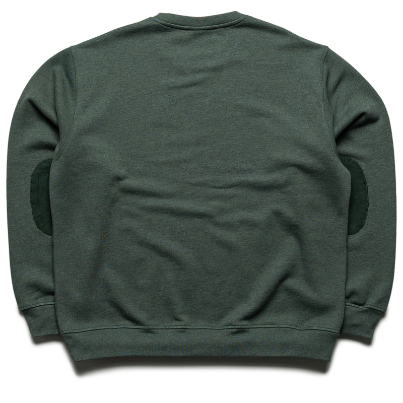Parra Tired Champione Crewneck - Pine Green