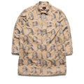 Pleasures Mona Single Breasted Coat - Beige