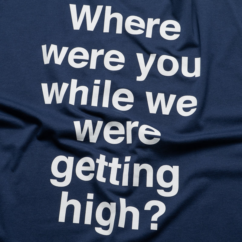 Pleasures Question Mark Tee - Navy