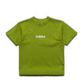 Kids Politics Serif Logo Tee - Celery