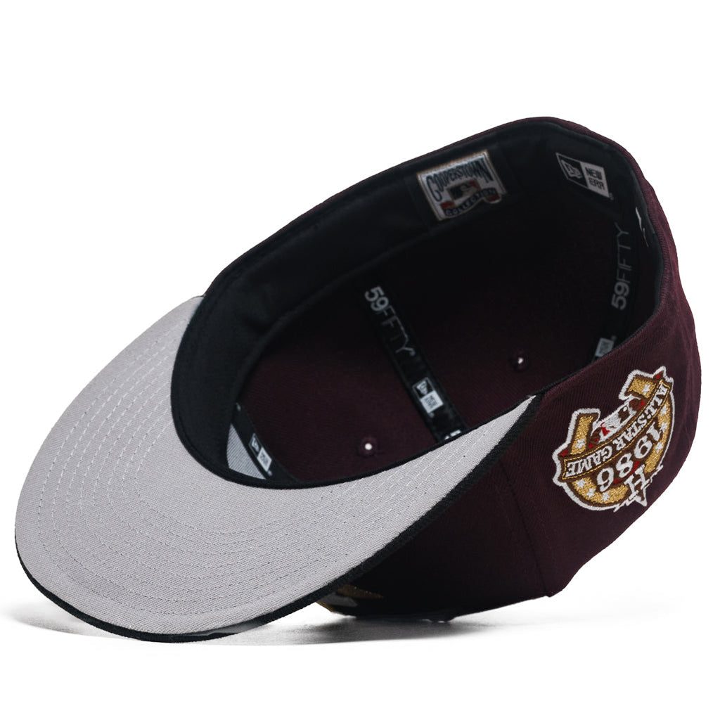 New Era x Politics Houston Astros 59FIFTY Fitted - Maroon/Black